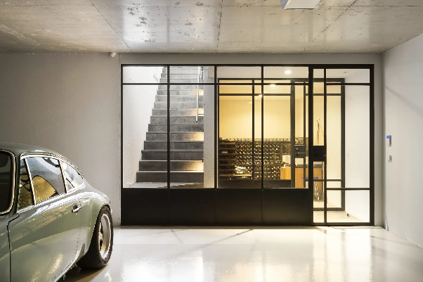 Fulham House — basement garage