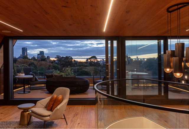 Verdant Avenue, Toorak — Upper retreat with city views