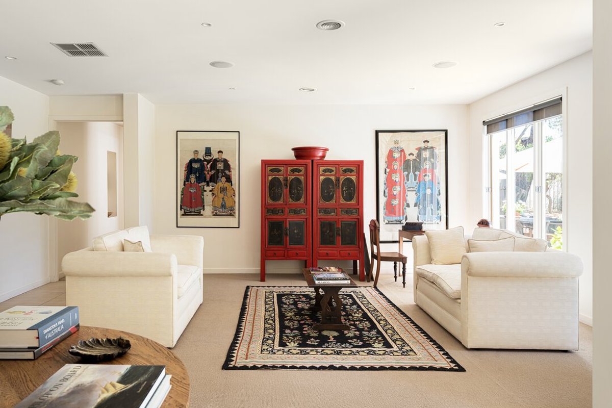 Monaro, Portsea — Entrance and living areas